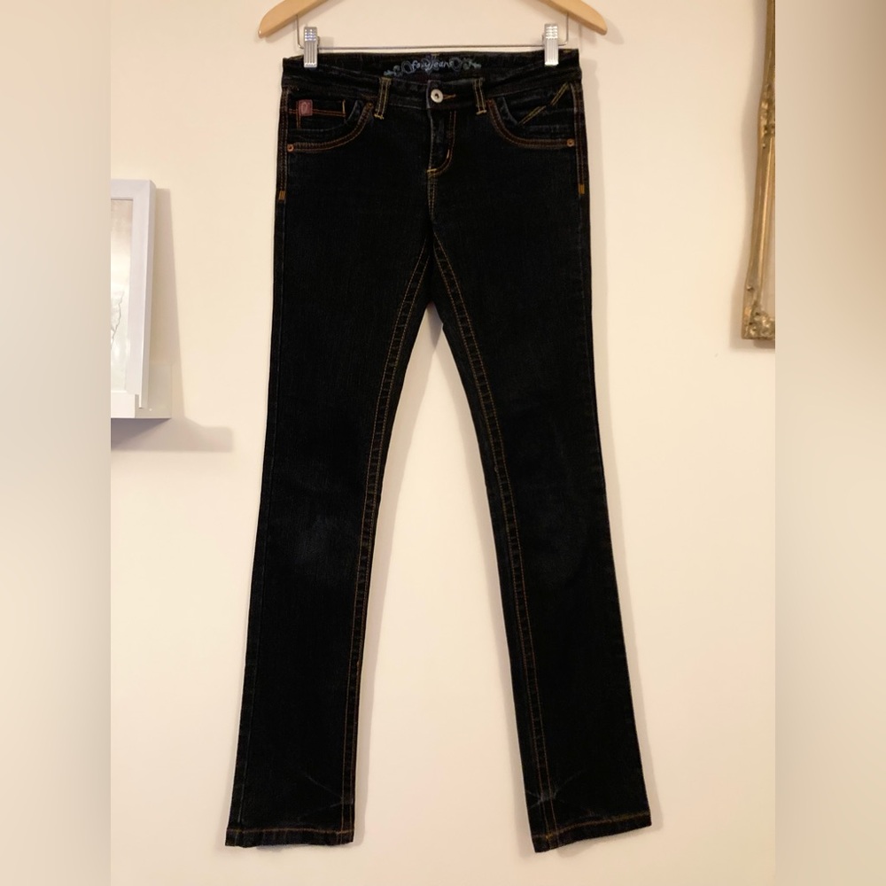 Foxy Jeans Vintage Dark Blue Jeans Denim Vintage Foxy Jeans Size 5 / 26-27